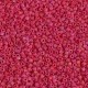 Miyuki delica beads 15/0 - Matted opaque red ab DBS-362